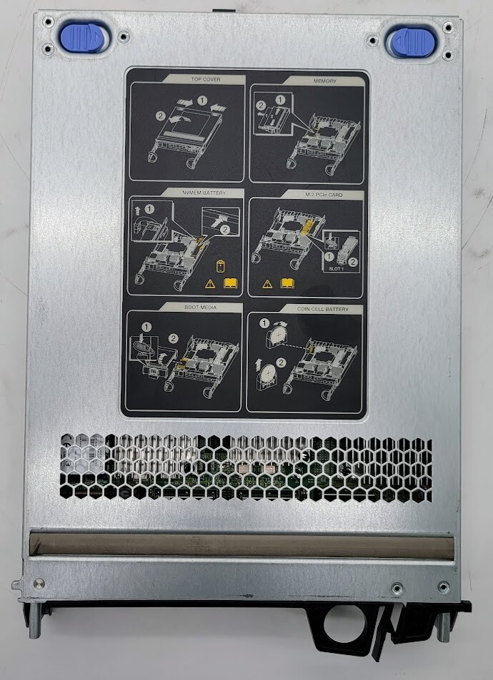 netapp 111-02505+ab controller with mem hdd & bat