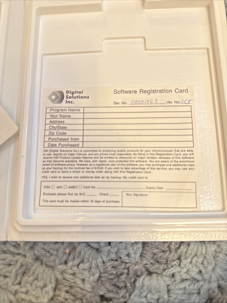 Digital Solutions Software Paperback Writer 64 Complete Commodore 64 C64