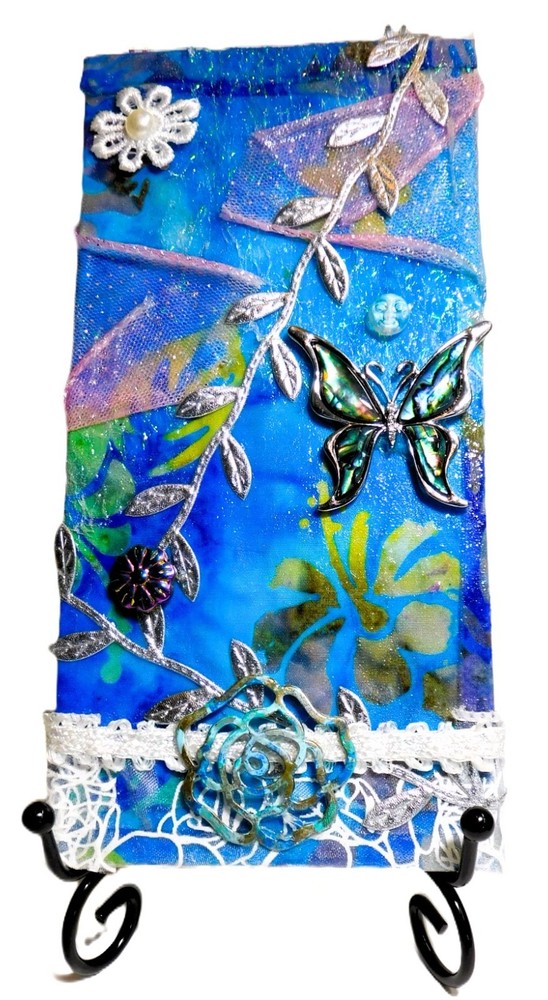 Unique Mixed Media Hanging Art Boards