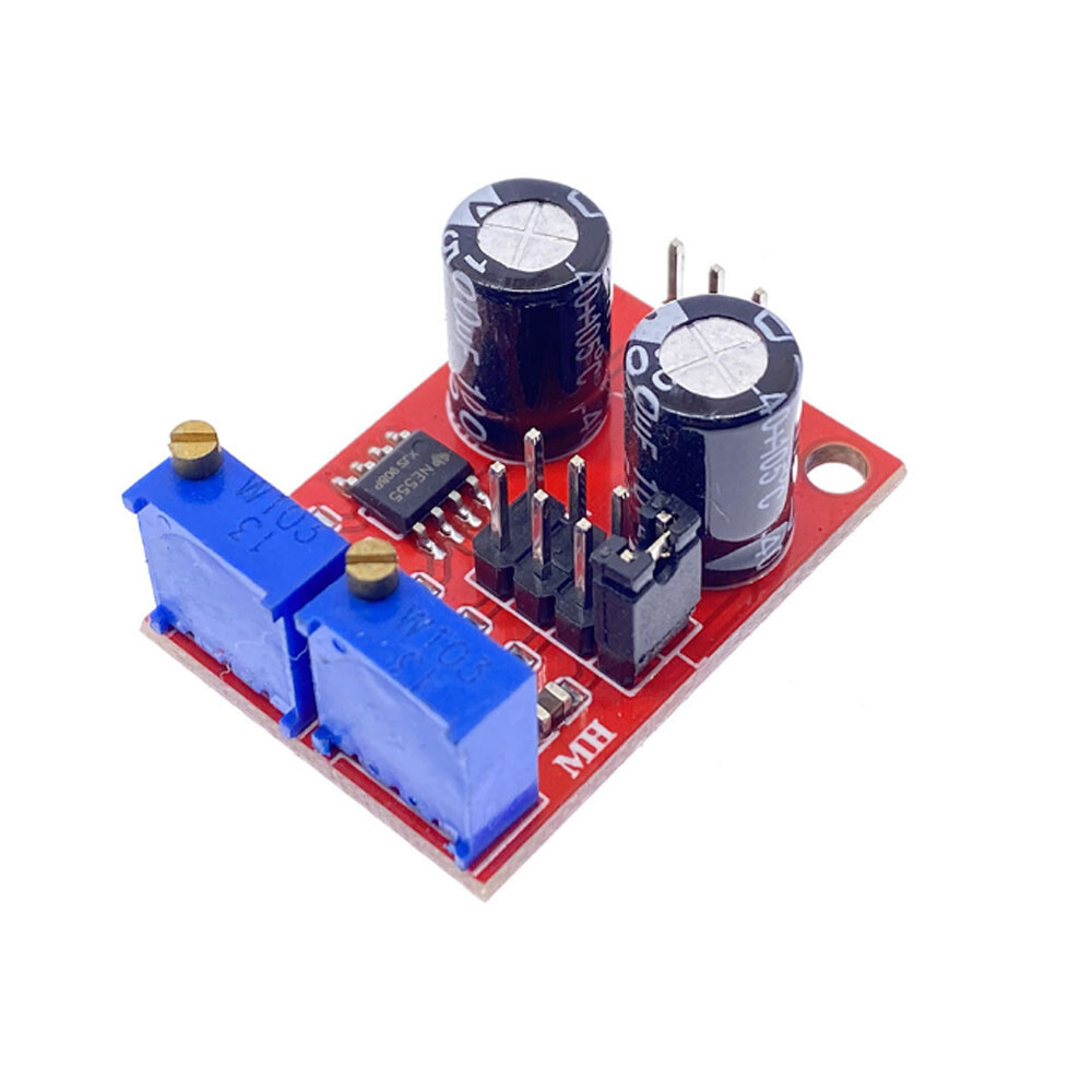 4Pcs NE555 Duty Cycle Pulse Frequency Adjustable Square Wave Generator Module US