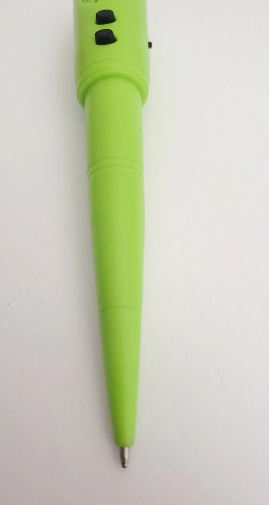 RARE HTF Scholastic Green Electronic Pen UNTESTED Unknown Origin