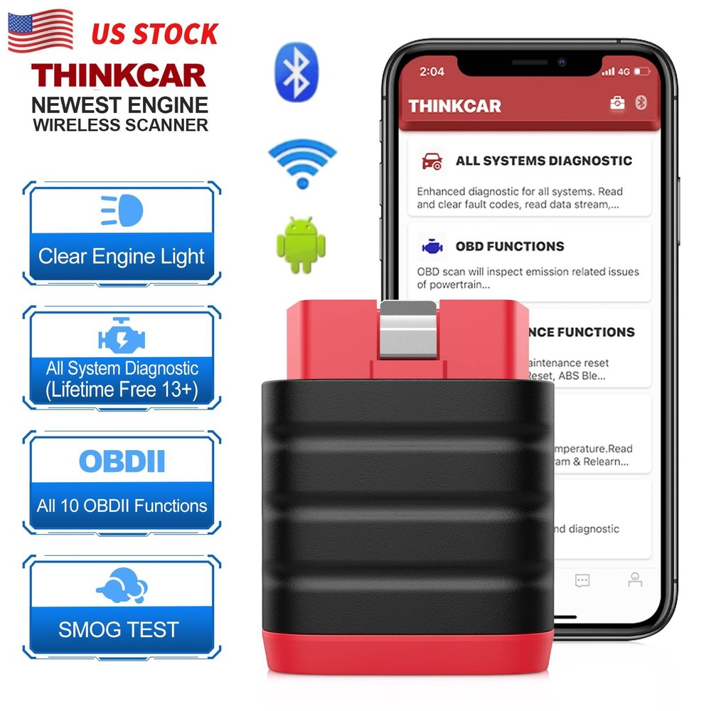 2026 THINKDIAG Mini OBD2 ABS SRS Tool Full System Auto Code Reader Scanner US