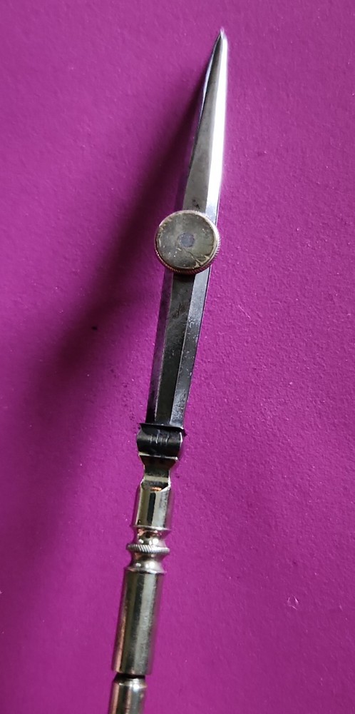 Vintage Drawing / Cad / Scribe Tool / Compass Accessory 4.5"