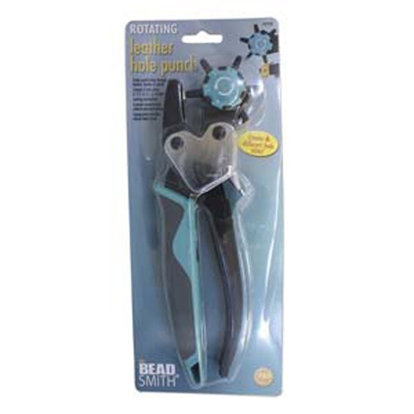 Rotating Leather Hole Punch - 6 hole sizes.