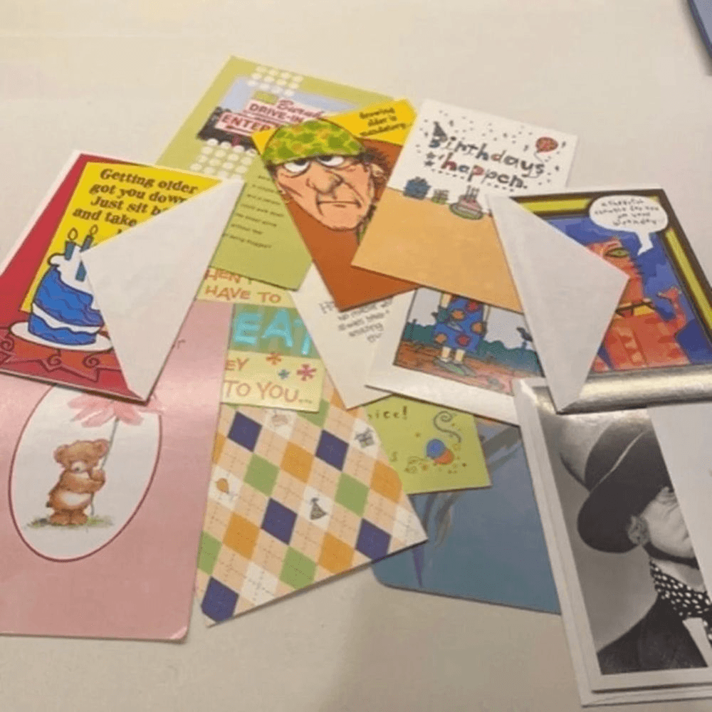 Assorted birthday Cards