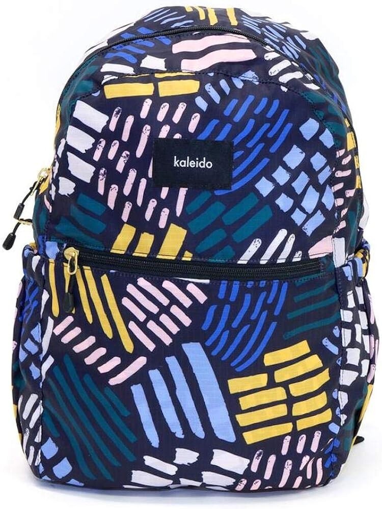 KALEIDO Stylish Lightweight Packable Foldable Backpack Medium, Midnight Muse
