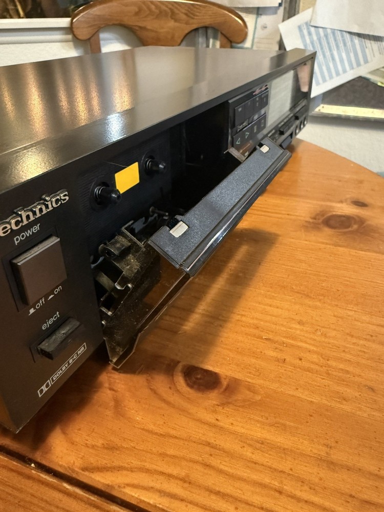 Technics RS-B29R Stereo Cassette Deck Auto Reverse Dolby-Tested Powers On & Runs