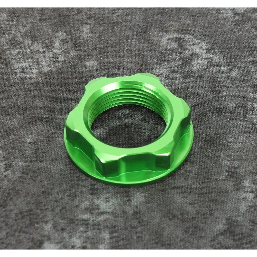 Moose Green Steering Stem Nut