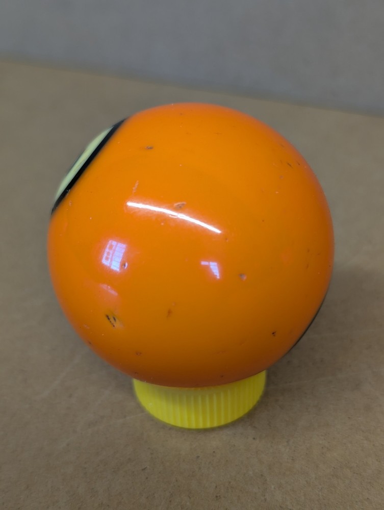 Brunswick Centennial Billiard # 5 Pool Ball Single Ball Replacement Solid Orange