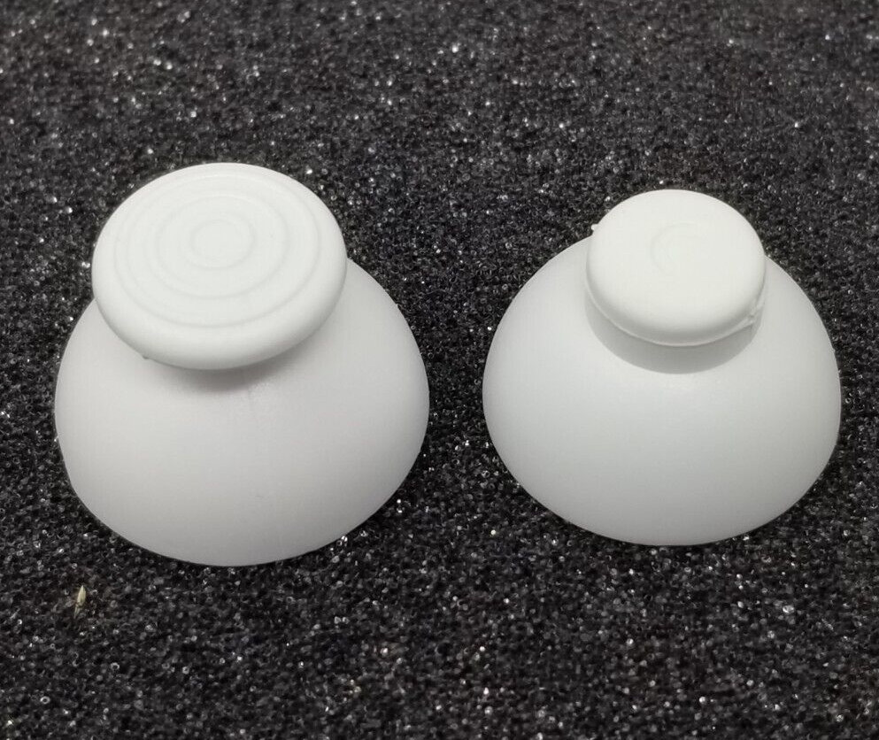 White Gamecube Controller Analog Thumb Sticks Joysticks Replacement C Button NGC