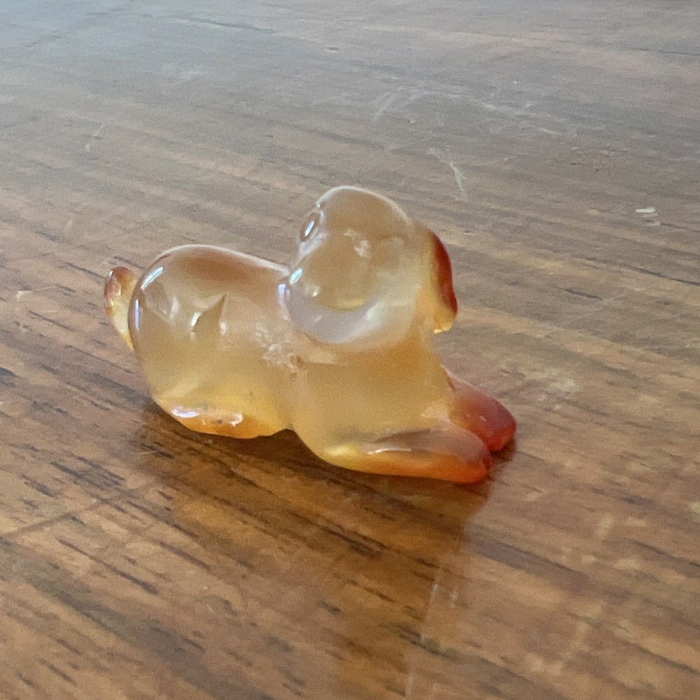 Carved Stone Agate Rabbit Bunny Miniature