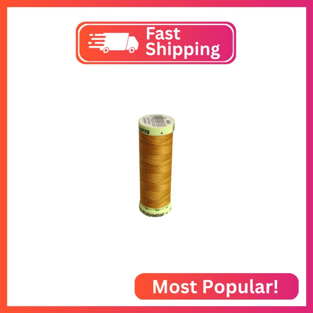 Top Stitch Heavy Duty Thread 33 Yards-Gold
