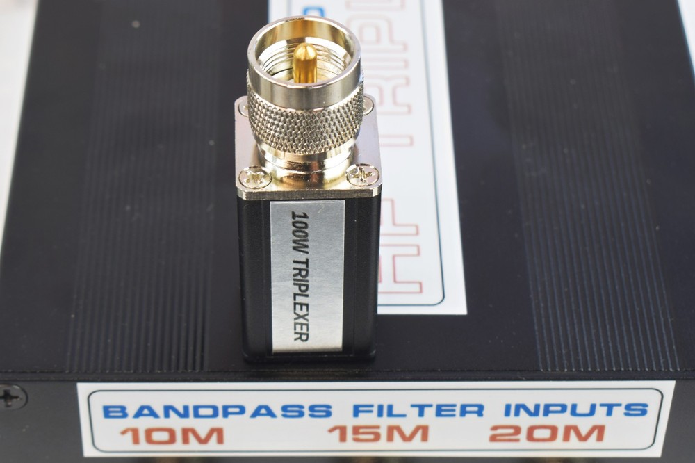 HF TRIPLEXER/DIPLEXER 200W, 20M/15M/10M