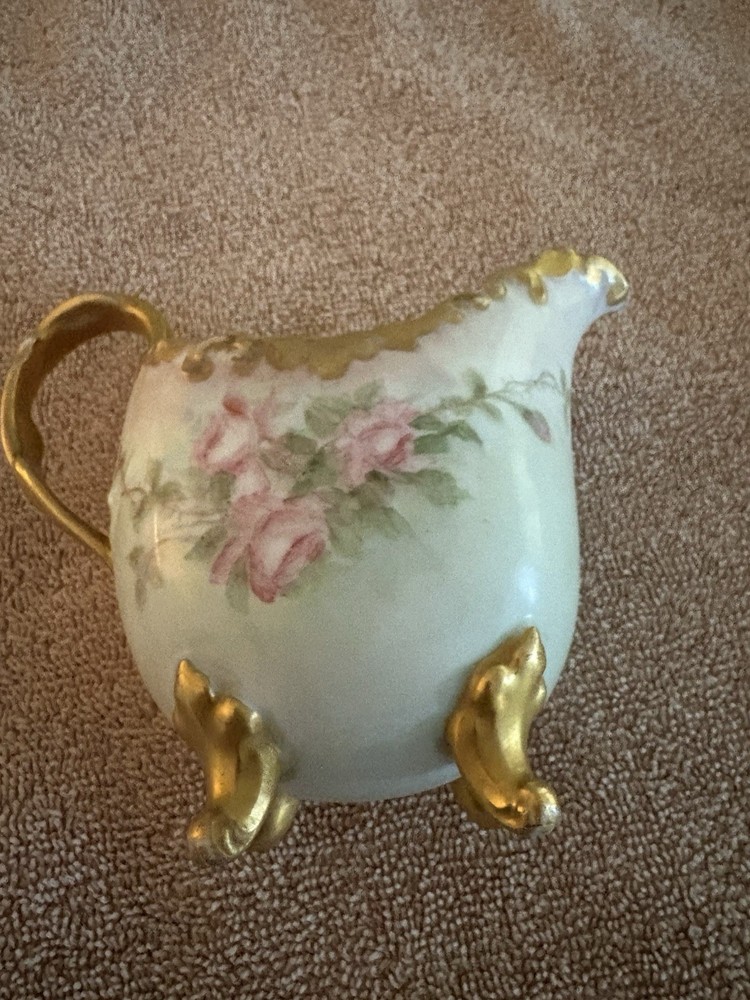 Vintage Creamer With Plate