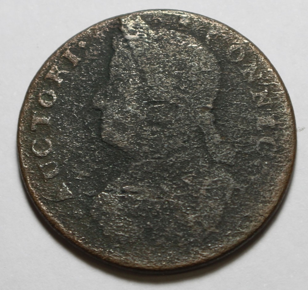 No Date Connecticut Copper Colonel UR470