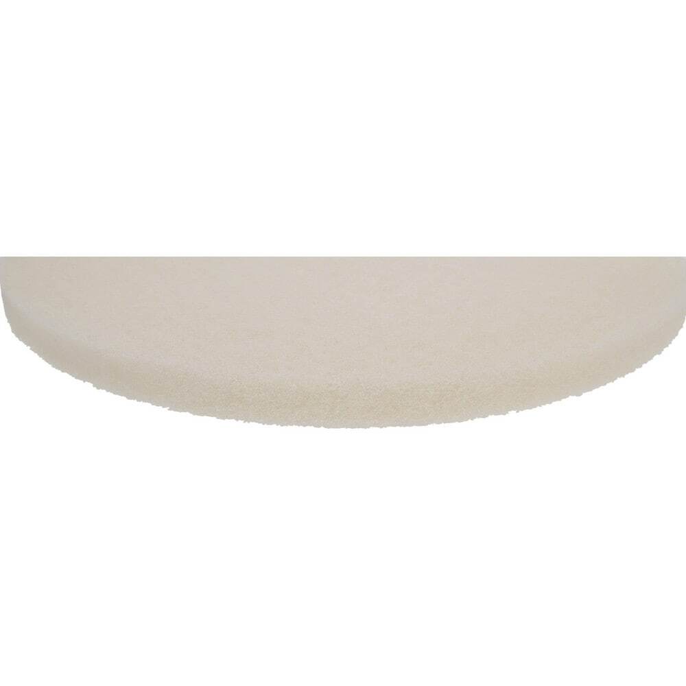 PRO SOURCE Floor Stripping Pads: 5 Pack, White Fine Polyester, 19" Diameter
