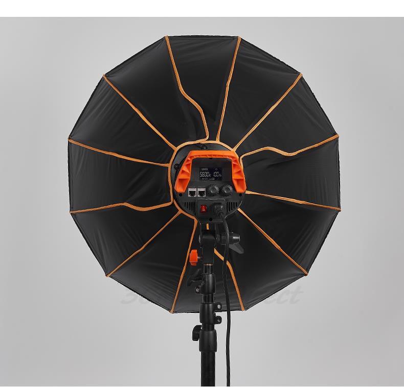 YB P90 90CM Bowens Mount Parabolic Umbrella Softbox Diffuser for Studio Light