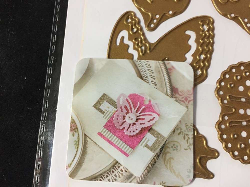 Anna Griffin / Cuttlebug BUTTERFLY TRIO Cut & Emboss DIE SET ***NEW***