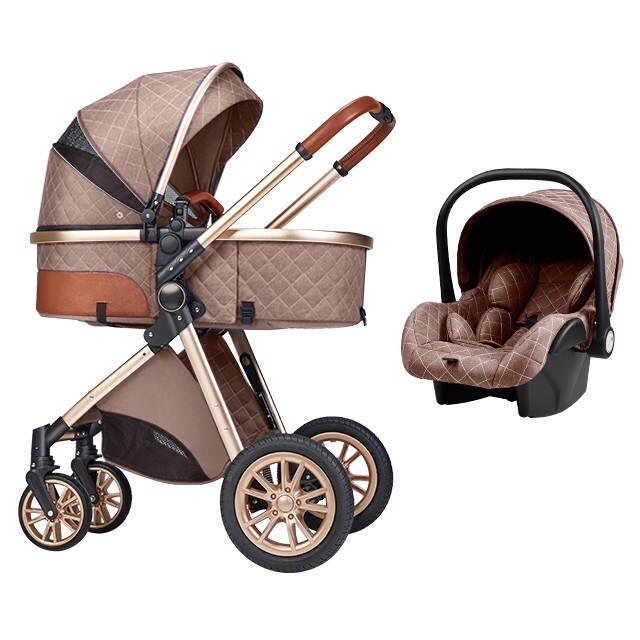LUXURY BABY PRAM (free Capsule)
