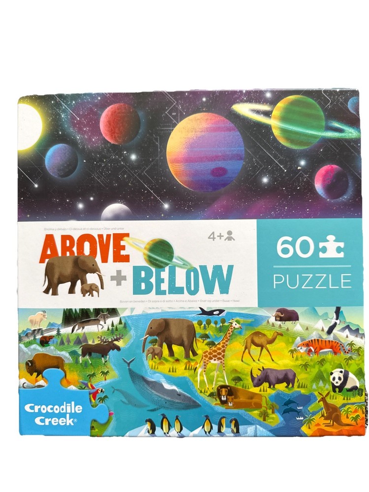 CROCODILE CREEK ABOVE + BELOW 60 PUZZLE