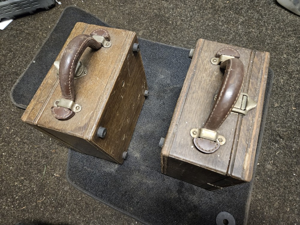 2 X ANTIQUE ELECTRICAL INSTRUMENT VOLTMETER AMMETER WESTON ELECTRONICS