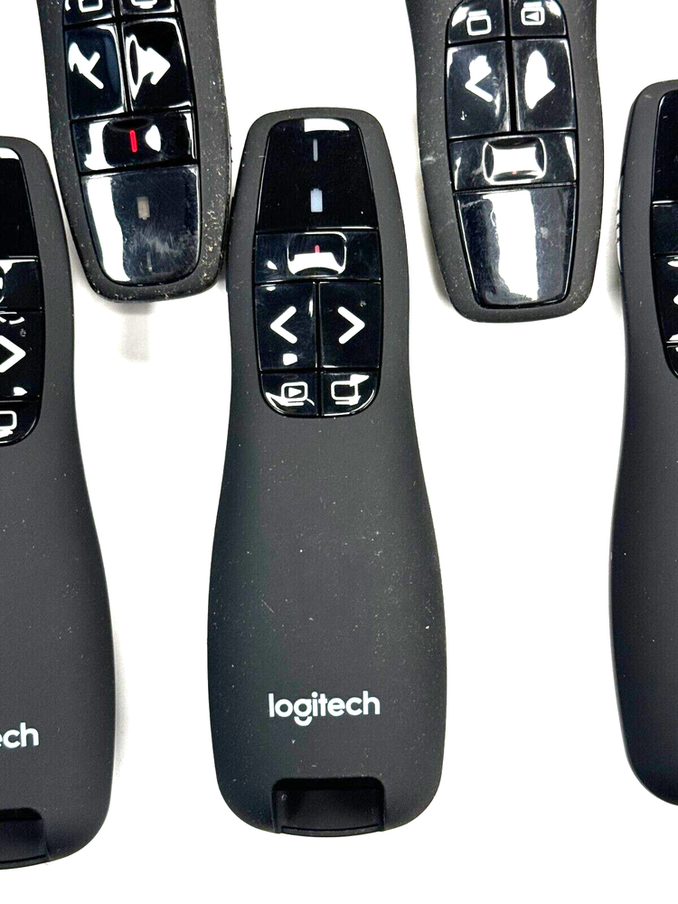 9 PACK - Logitech R400 Wireless Red Laser Presentation Remote Pointer
