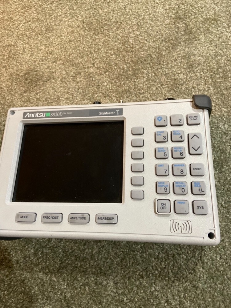 ANRITSU S820D 20GHz Site Master Broadband Cable & Antenna Analyzer Version 2.07