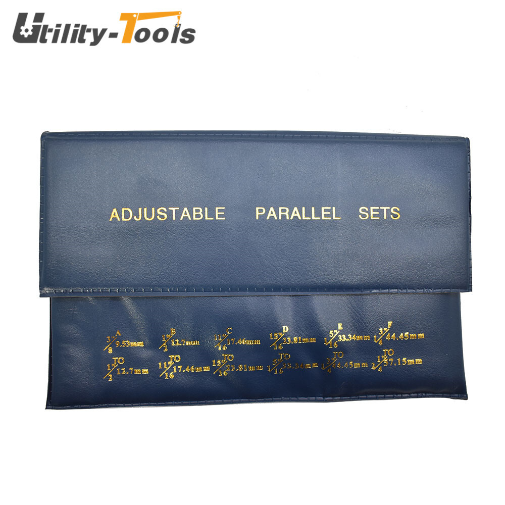 6Pcs Adjustable Parallel Set 3/8" - 2-1/4" High Precision From USA