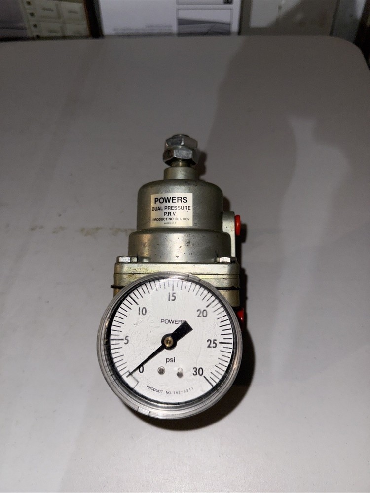 POWERS 1/4" SINGLE PRESSURE REDUCING VALVE 0-30 PSI 201-1002