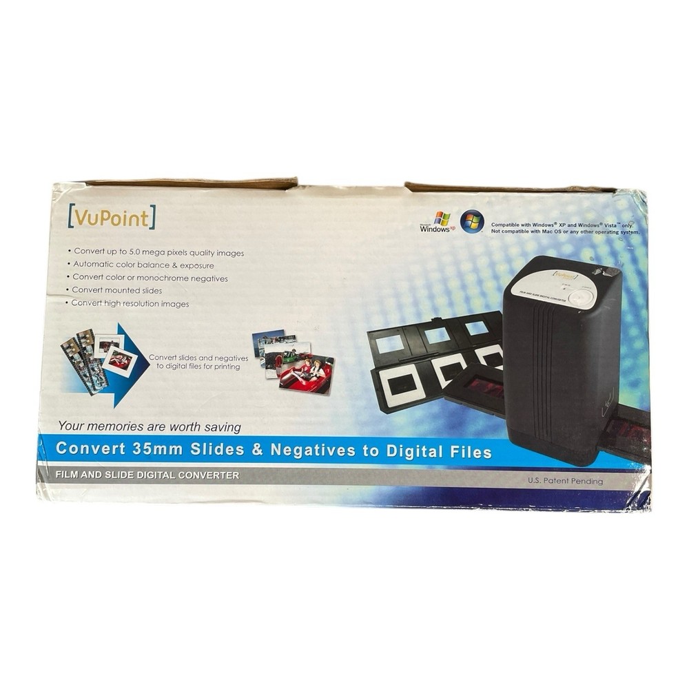 Vupoint Solutions Film Scanner Converts