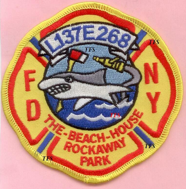 New York City Fire Dept Engine 268 Ladder 137 Patch