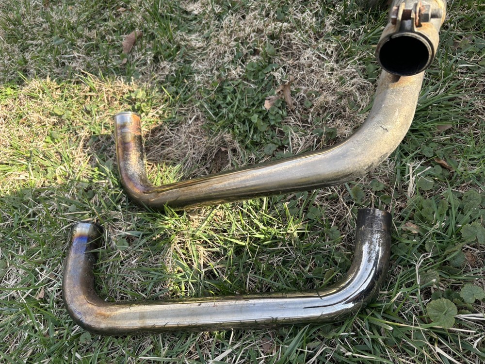 1978 Honda CB400A 2 Into 1 Exhaust Pipe