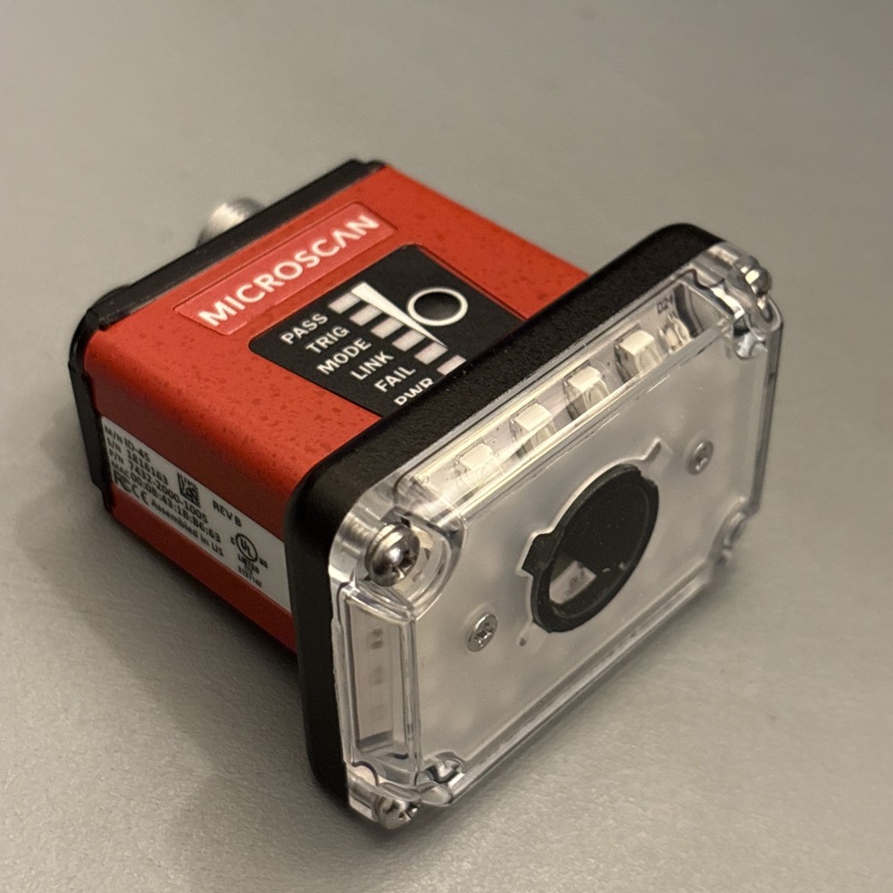 Omron MicroHAWK ID-45 Fixed Mount Barcode Reader Code Reader 7432-2000-1005