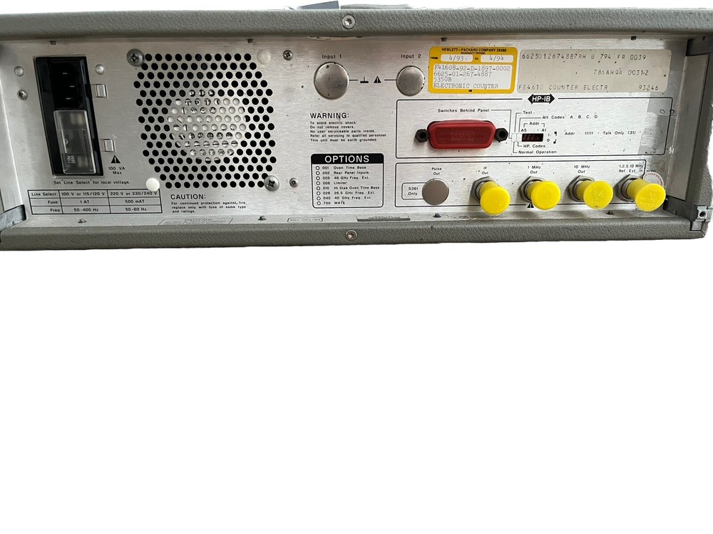 Hp (HEWLETT PACKARD) 5350B MICROWAVE FREQUENCY COUNTER