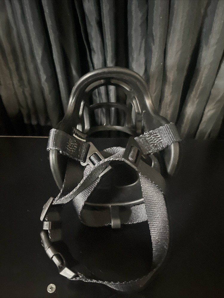 Barkless Dog Muzzle Size 6 Full Face Anti-bark Anti-bite Rubber Adjustable