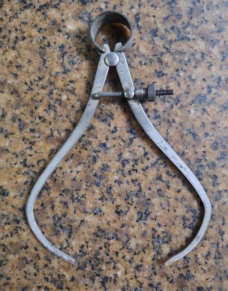 🗽  VINTAGE ATLAS TOOL CO. 4" OD CALIPER