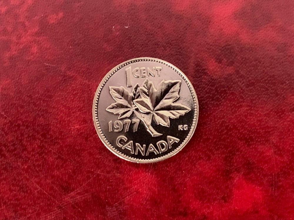 Canada 1 Cent 1977 Specimen Coin-Uncirculated