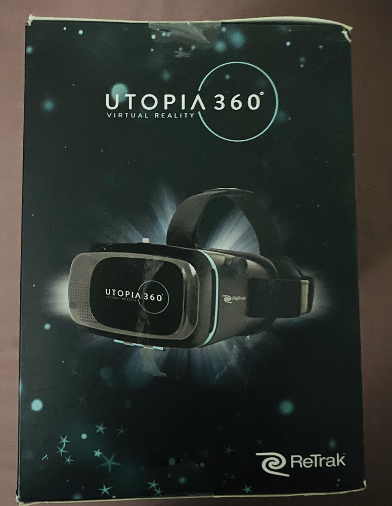 Utopia 360° Virtual Reality 3D Headset with Bluetooth Controller smartphone