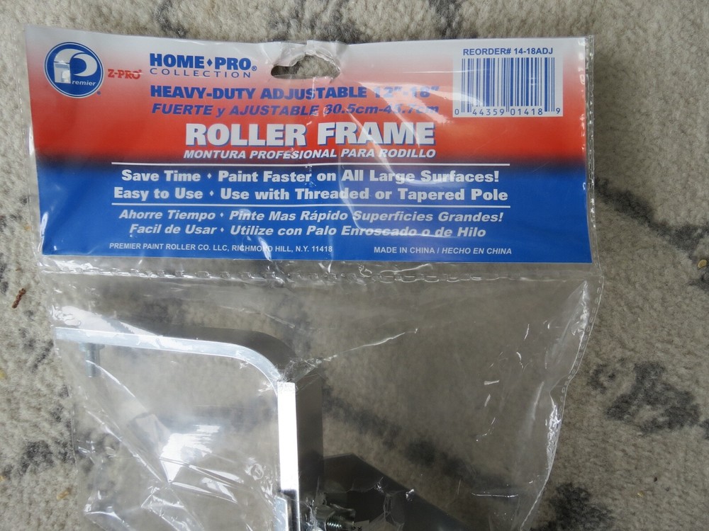Home Pro adjustable heavy duty roller frame (lot#16652)