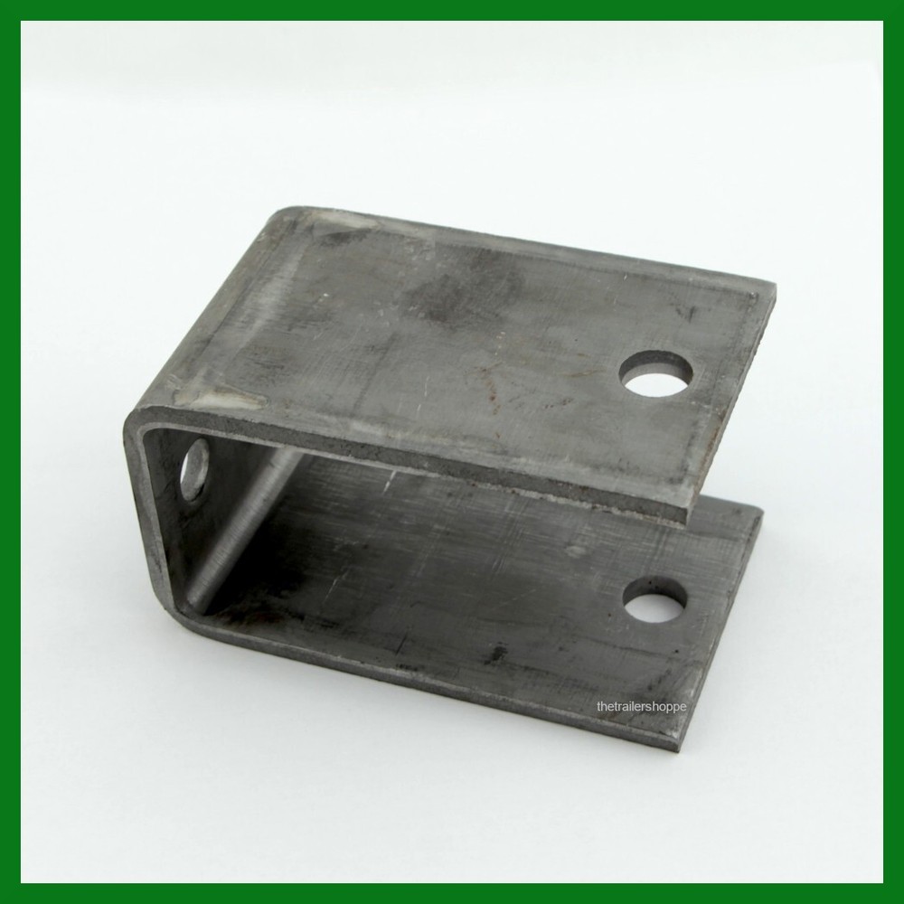 Trailer Front, Center or Rear Hanger for 2" Slipper Springs #28-1 -Set of 2