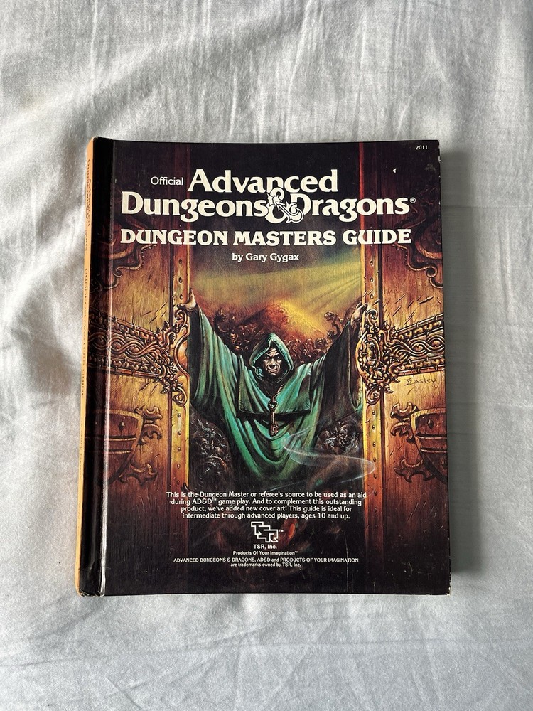 Advanced Dungeons and Dragons Dungeon Masters Guide 1979 DnD D&D AD&D