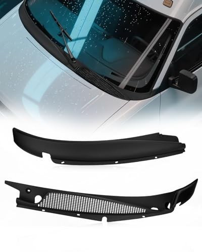 Windshield Wiper Cowl Panel Grille Compatible with 1996-2017 Chevy Express