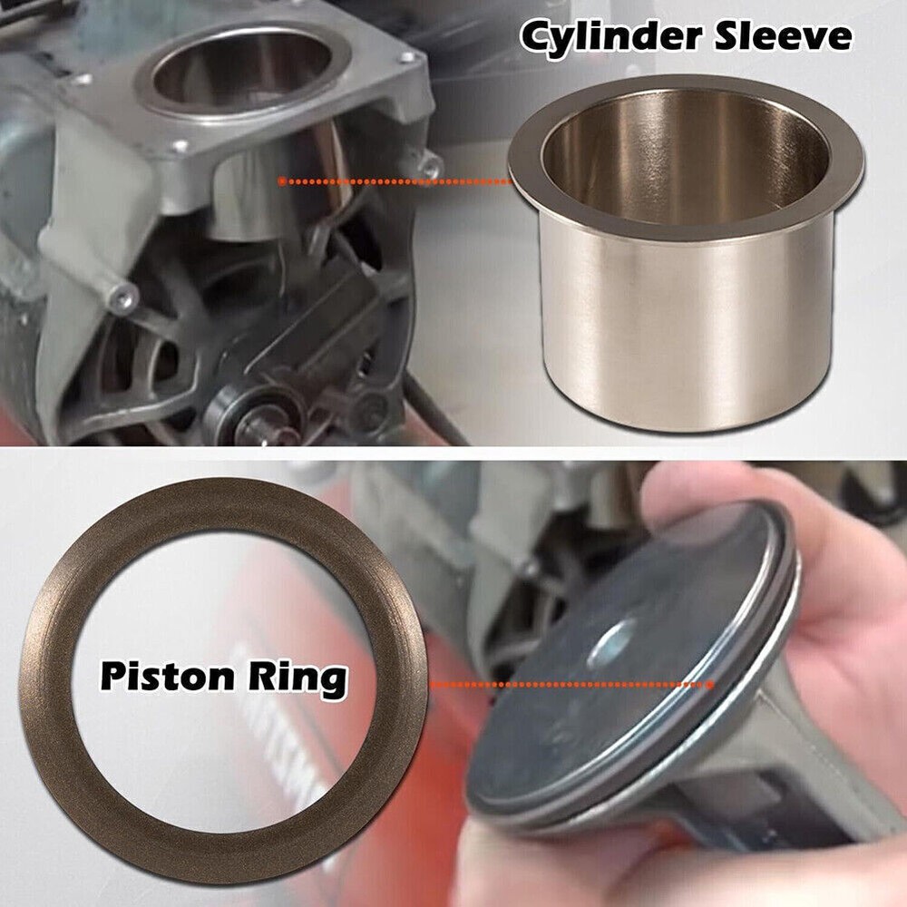 Compressor Piston Kit Connecting Rod Replacement Kit Piston Bearing for Sea-rs✨