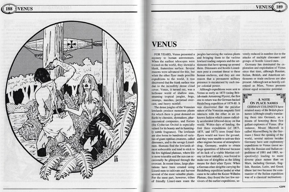 Space 1889 Softbound Core Rule book - GDW Heliograph *FS