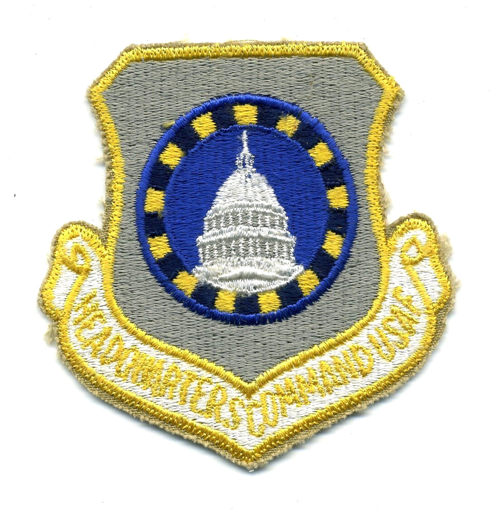 US Air Force "Headquarters Command USAF" Patch - 3"