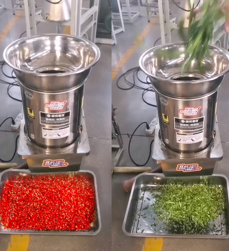 Commercial Vegetable Chopping Machine (Large Capacity)
