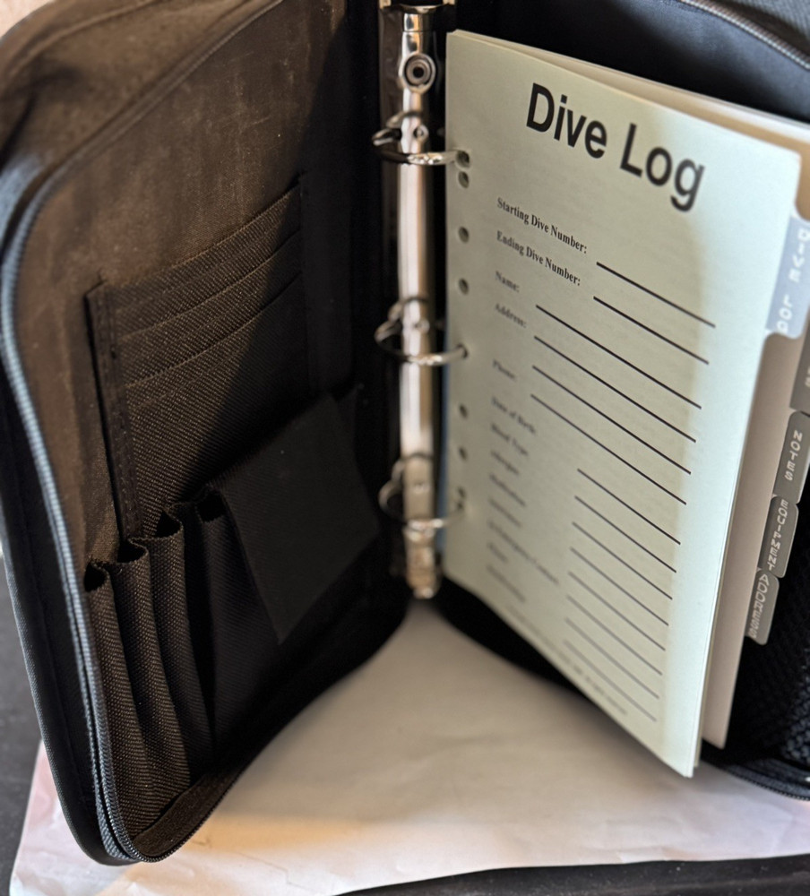 Scuba Dive Log Binder-Sport Chalet