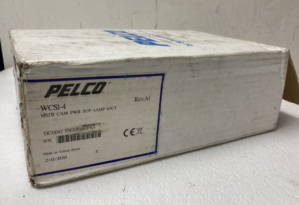 Pelco WCS1-4 Master Camera Power Supply (Open Box)