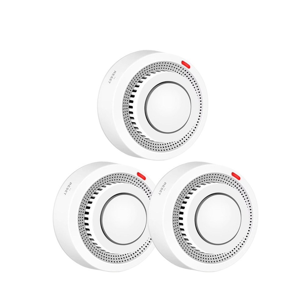 Tuya Smart WiFi Smoke Sensor Fire Protection 85dB Sound Security System Control