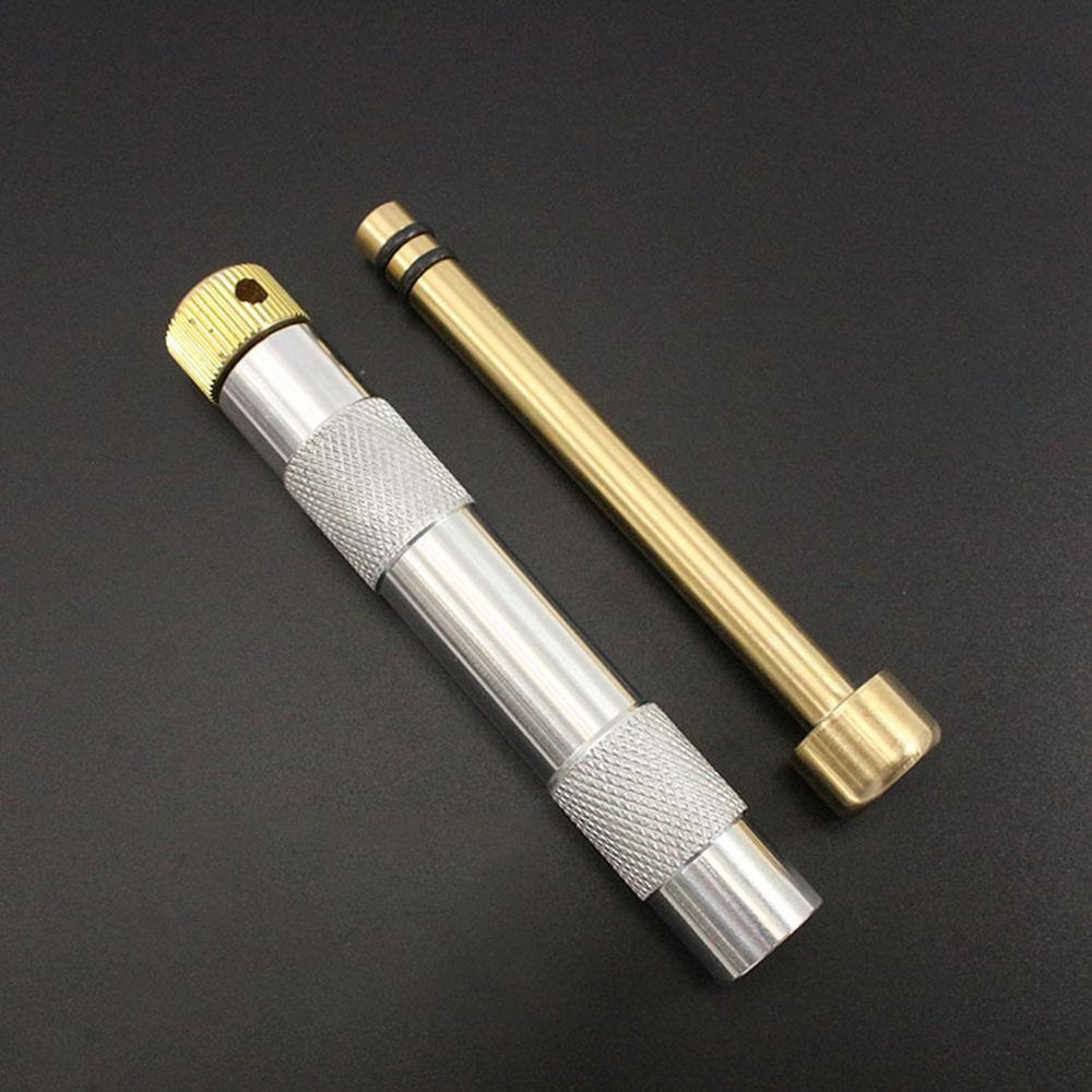 Piston Fire Starter Tube Flame Maker Air Compression Torch Camping Survival Tool